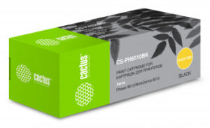 Картридж Cactus CS-PH6510BK (106R03484)