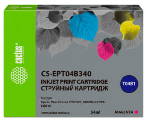 Картридж Cactus CS-EPT04B340