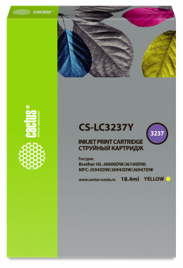Картридж Cactus CS-LC3237Y