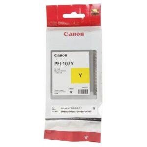 Картридж Canon PFI-107Y 90 мл.