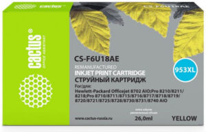 Картридж Cactus CS-F6U18AE
