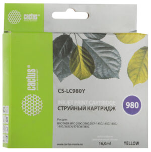 Картридж Cactus CS-LC980Y