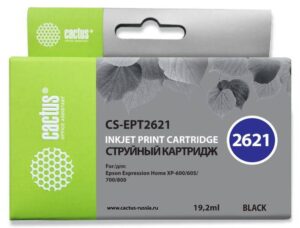 Картридж Cactus CS-EPT2621 (C13T26214010)