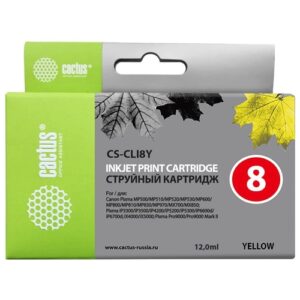 Картридж Cactus CS-CLI8Y (0623B024)