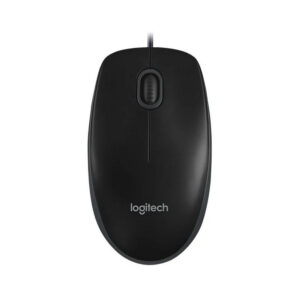 Мышь проводная Logitech B100 Black (910-006605)