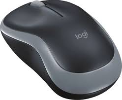 Мышь беспроводная Logitech M185 Grey (910-006540)