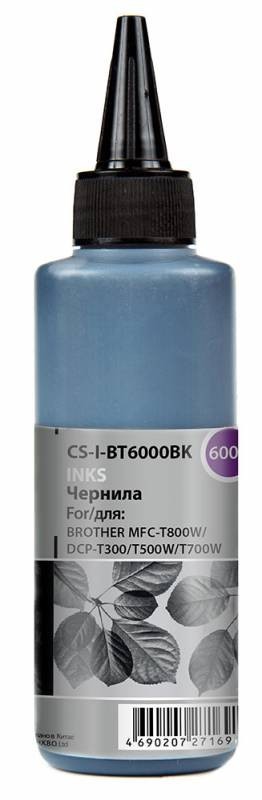Чернила Cactus CS-I-BT6000BK