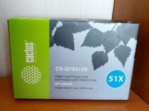 Картридж Cactus CS-Q7551X (CS-Q7551XS)