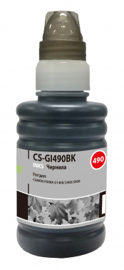 Чернила Cactus CS-GI490BK (0663C001)
