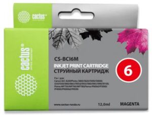 Картридж Cactus CS-BCI6M (4707A002)