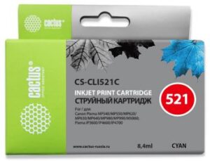 Картридж Cactus CS-CLI521C (2934B004/2934B001)