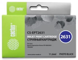 Картридж Cactus CS-EPT2631 (C13T26314010)