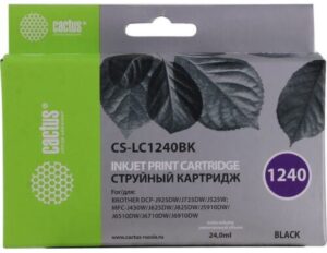 Картридж Cactus CS-LC1240BK