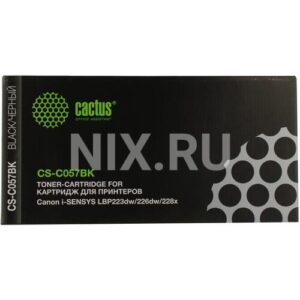 Картридж Cactus CS-C057BK