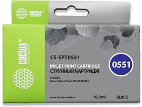 Картридж Cactus CS-EPT0551 (C13T055140)