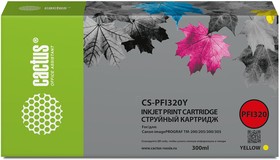 Картридж Cactus CS-PFI320Y