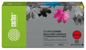 Картридж Cactus CS-PFI320BK
