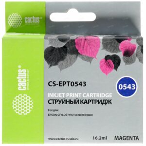 Картридж Cactus CS-EPT0543 (C13T054340)