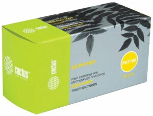 Тонер-картридж Cactus CS-PH7100Y (106R02608)