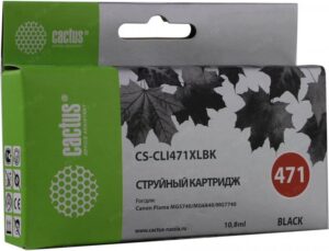 Картридж Cactus CS-CLI481XXLBK