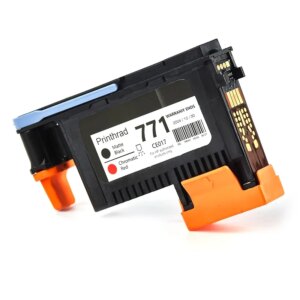 Печатающая головка HP CE017A 771 Черная матовая/Хроматическая красная