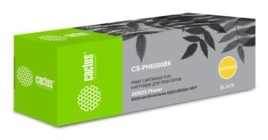 Картридж Cactus CS-PH6500BK (106R01604)